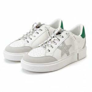 Vintage Havana EST 1954 Women's Fashion Heel Platform White Sneaker Size 8